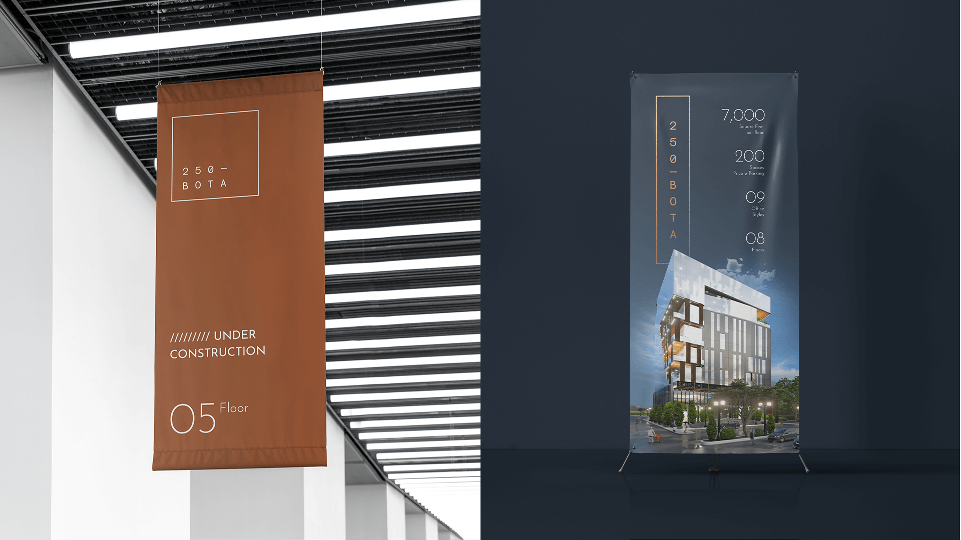250 BOTA brand identity