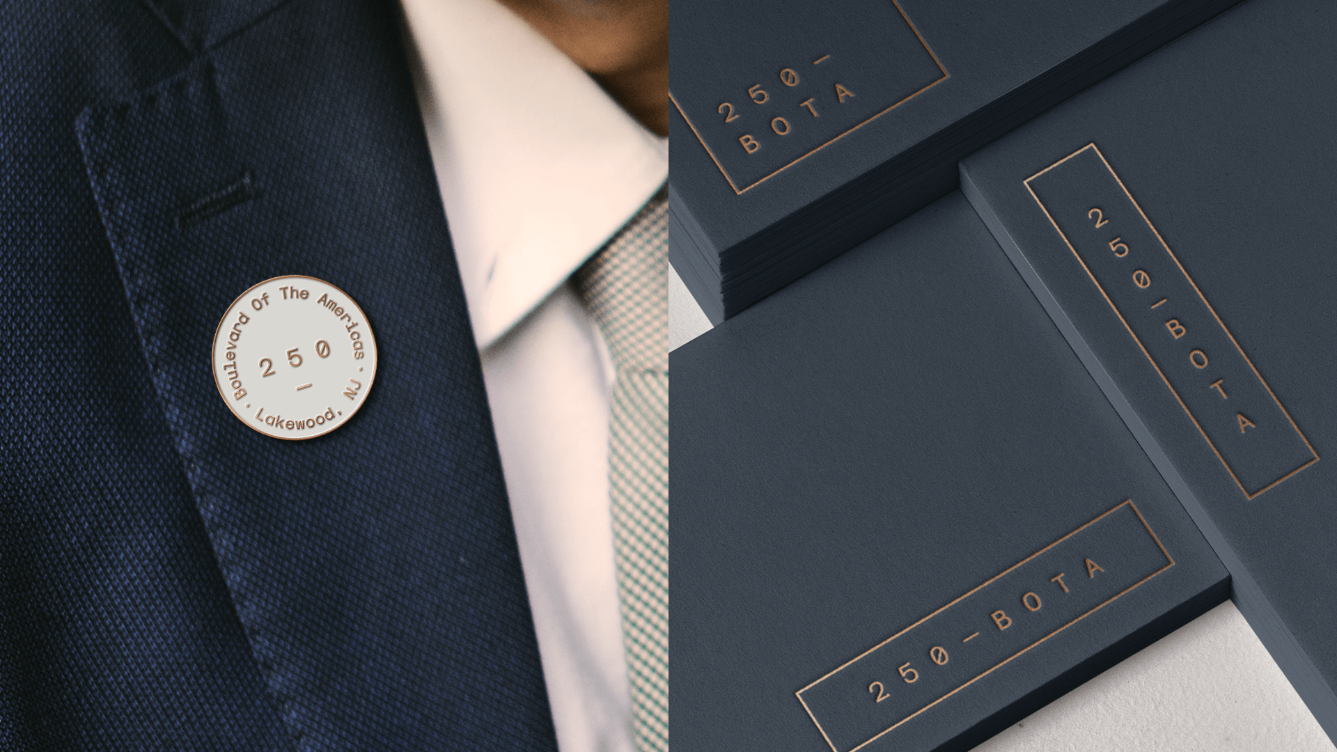 250 BOTA brand identity