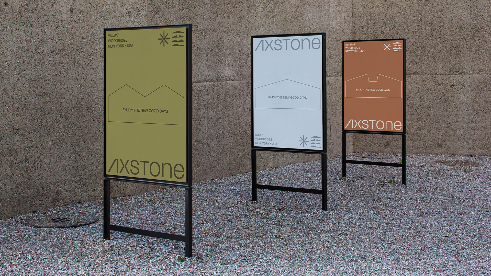 Axstone branding & marketing