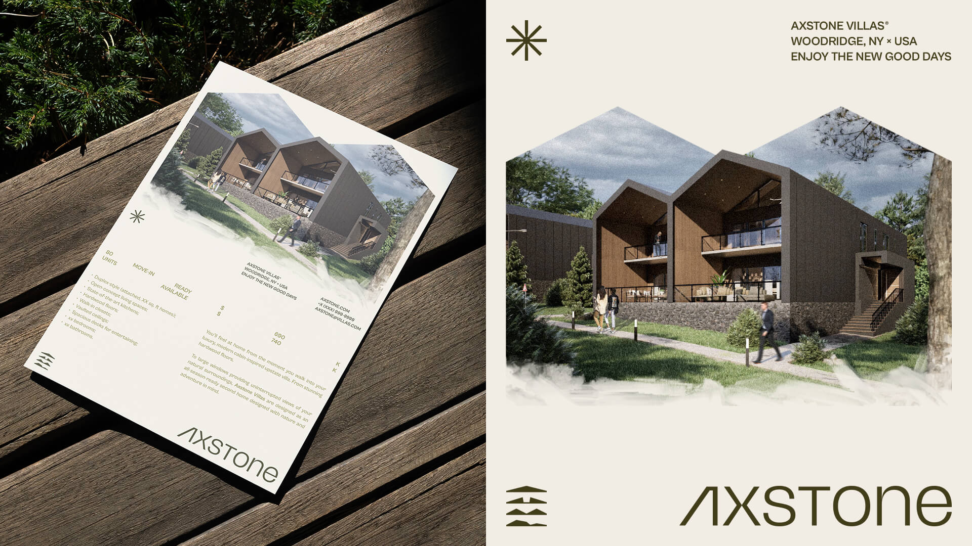 Axstone branding & marketing