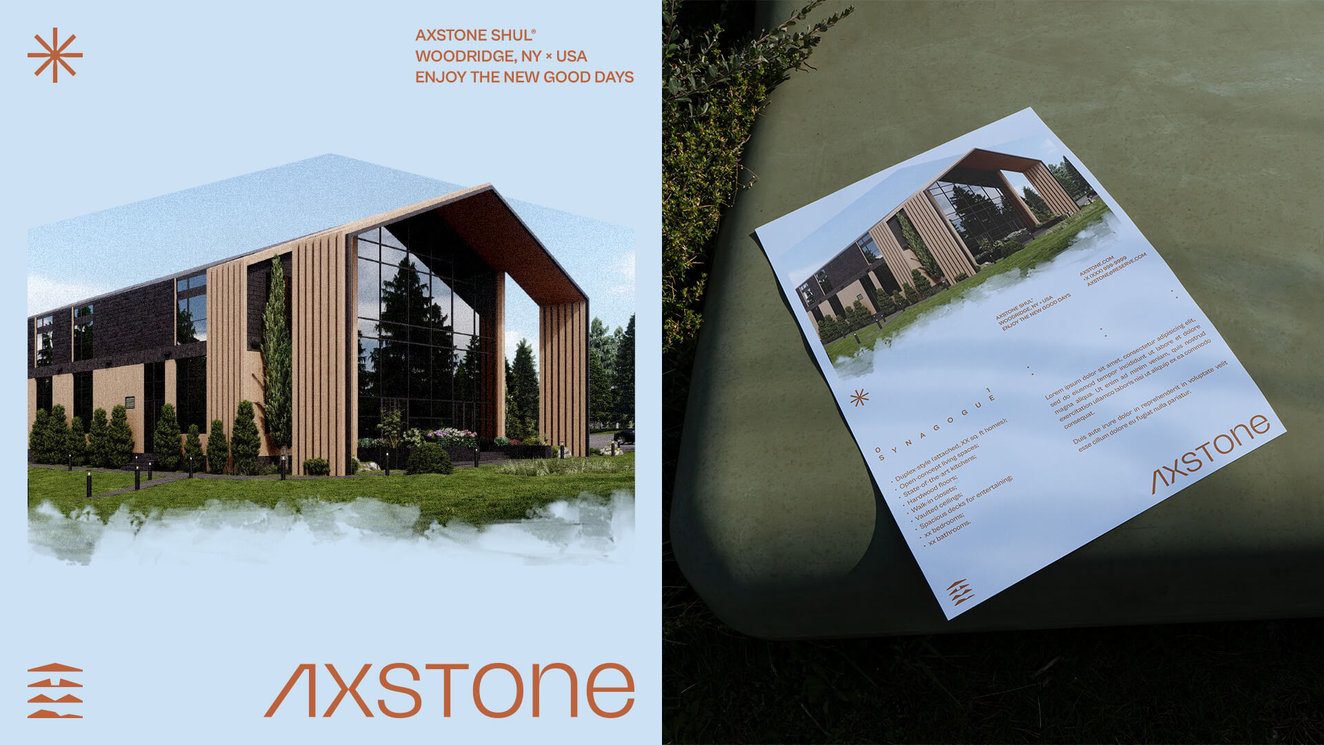 Axstone branding & marketing
