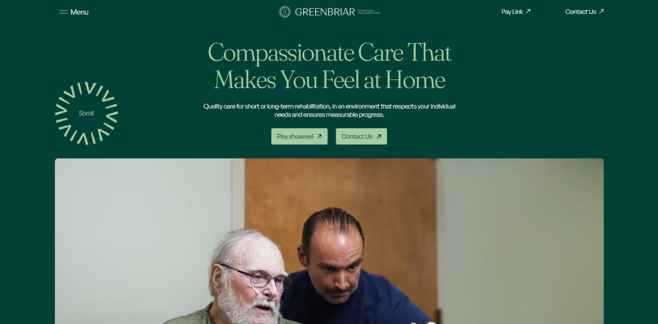 Greenbriar healthcare brand system