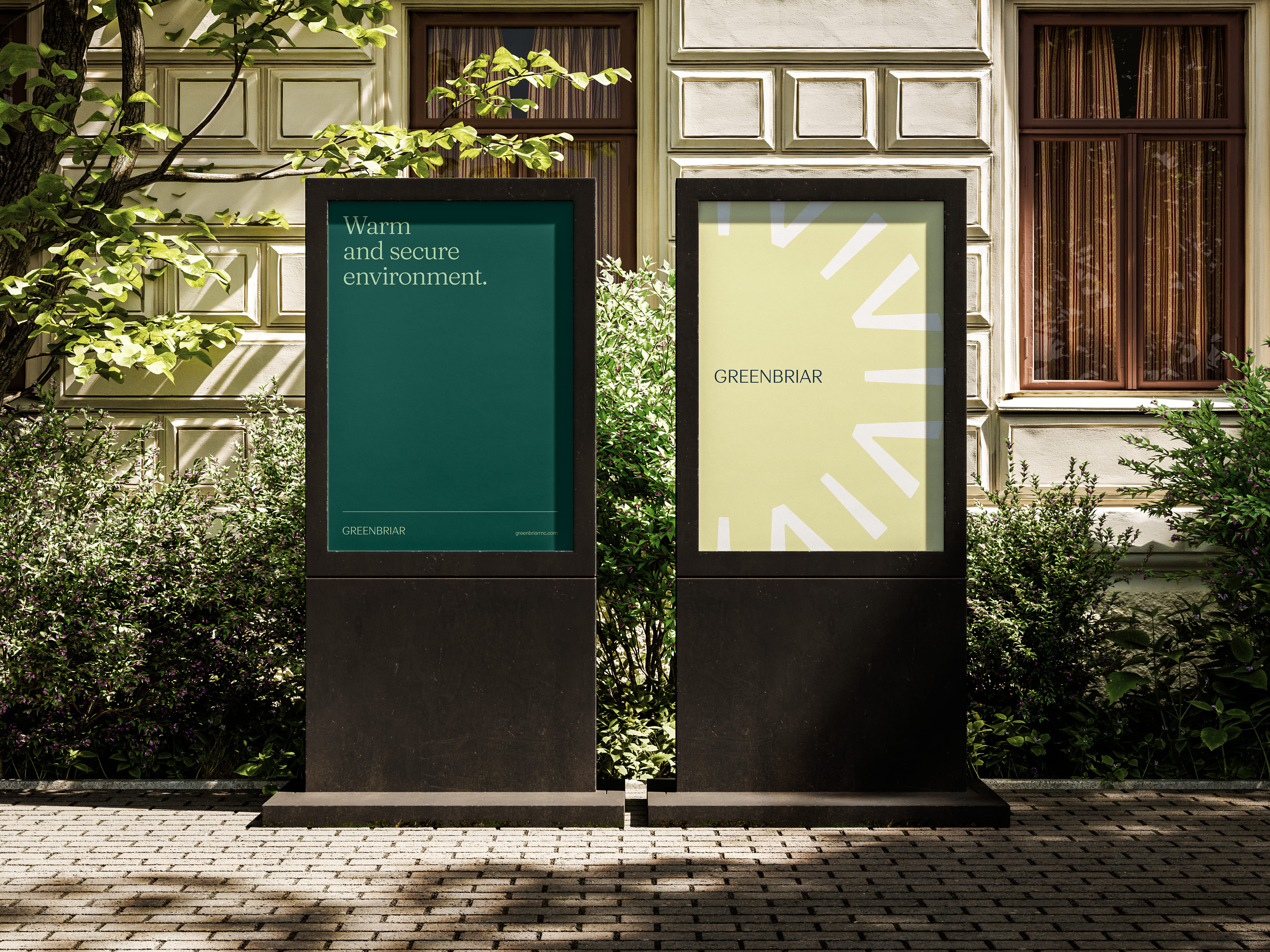 Greenbriar branding & marketing