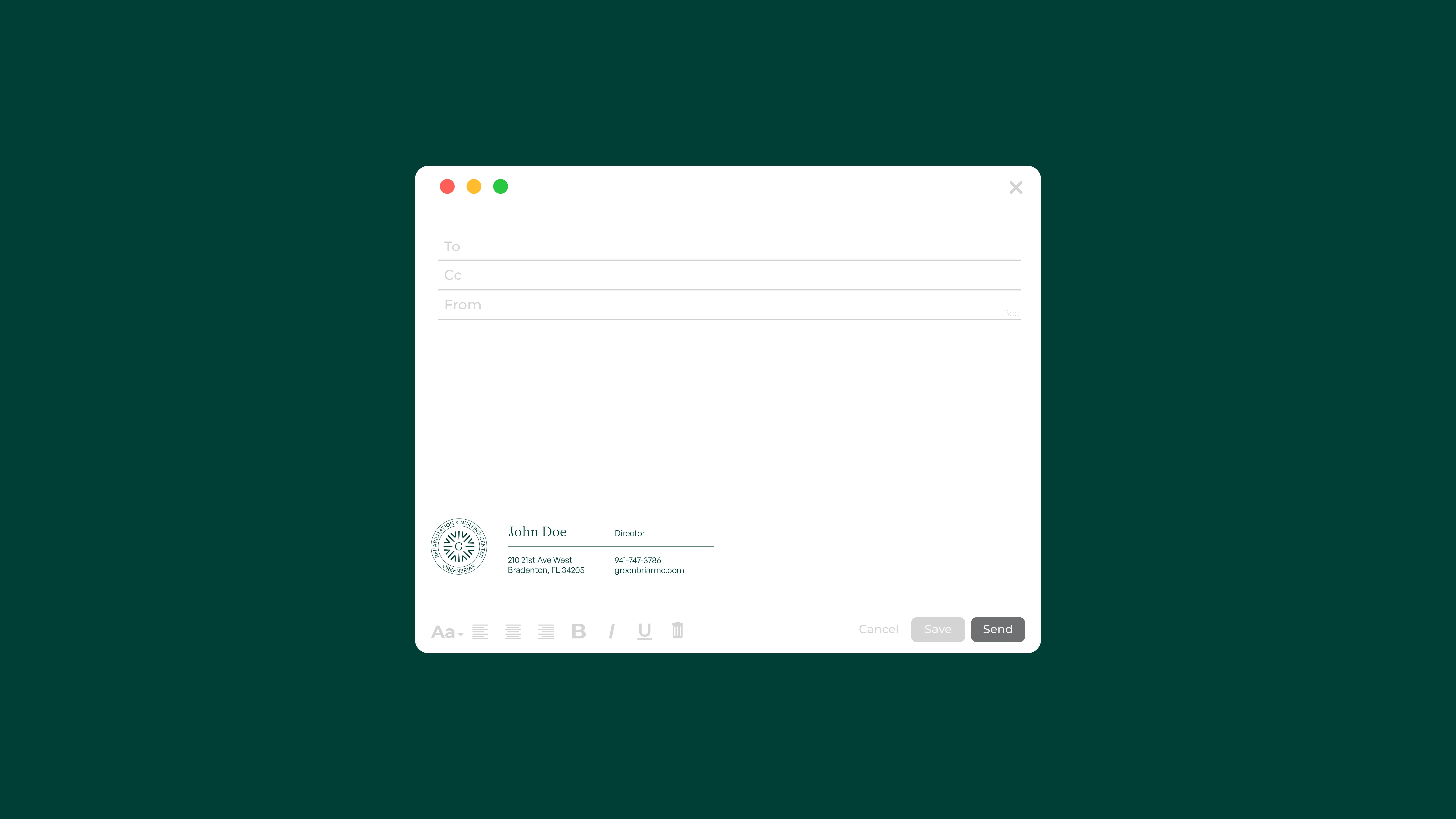 Greenbriar branding & marketing