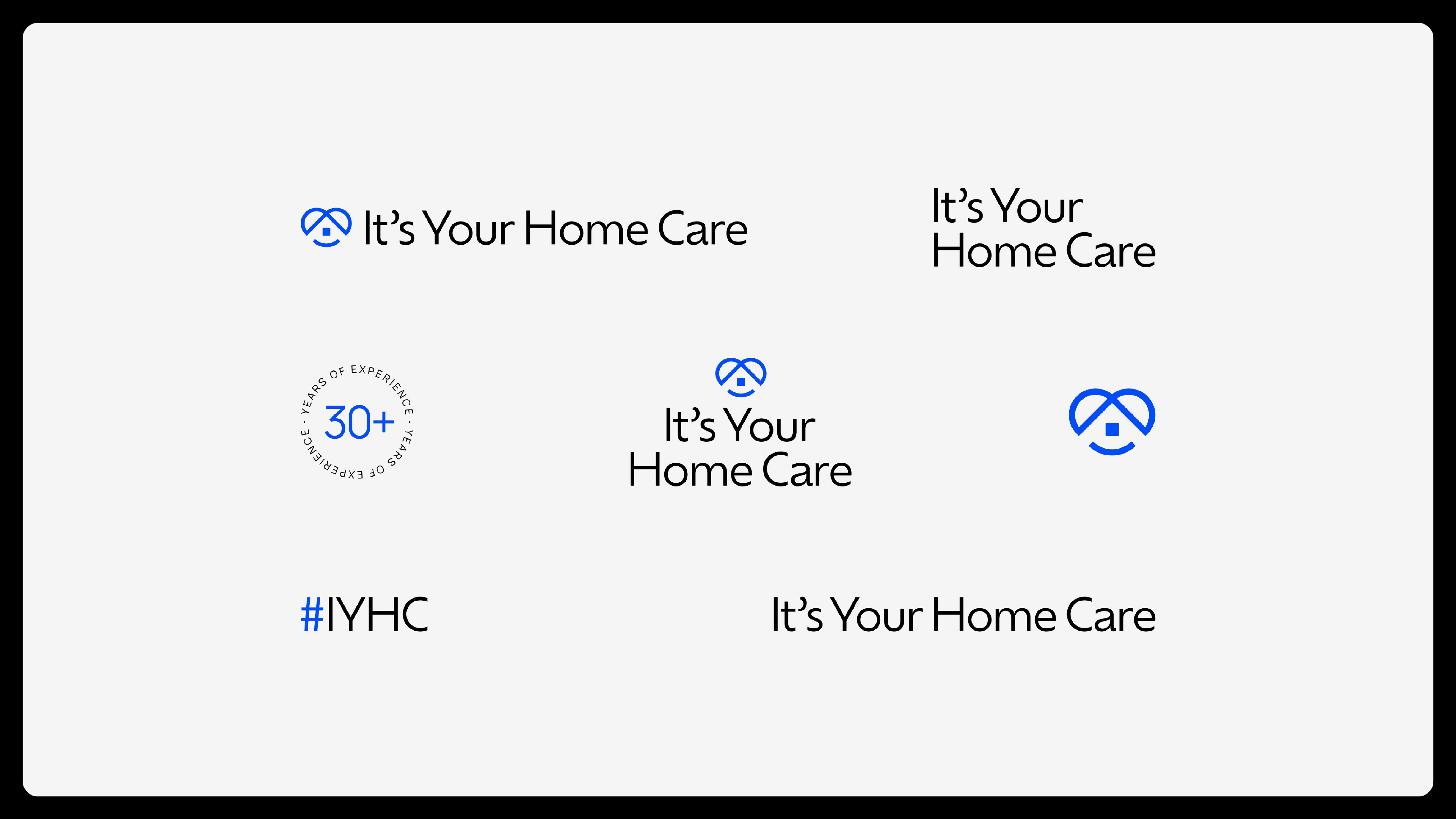 It's Your Home Care branding & marketing, healthcare project by MOZART&CO.