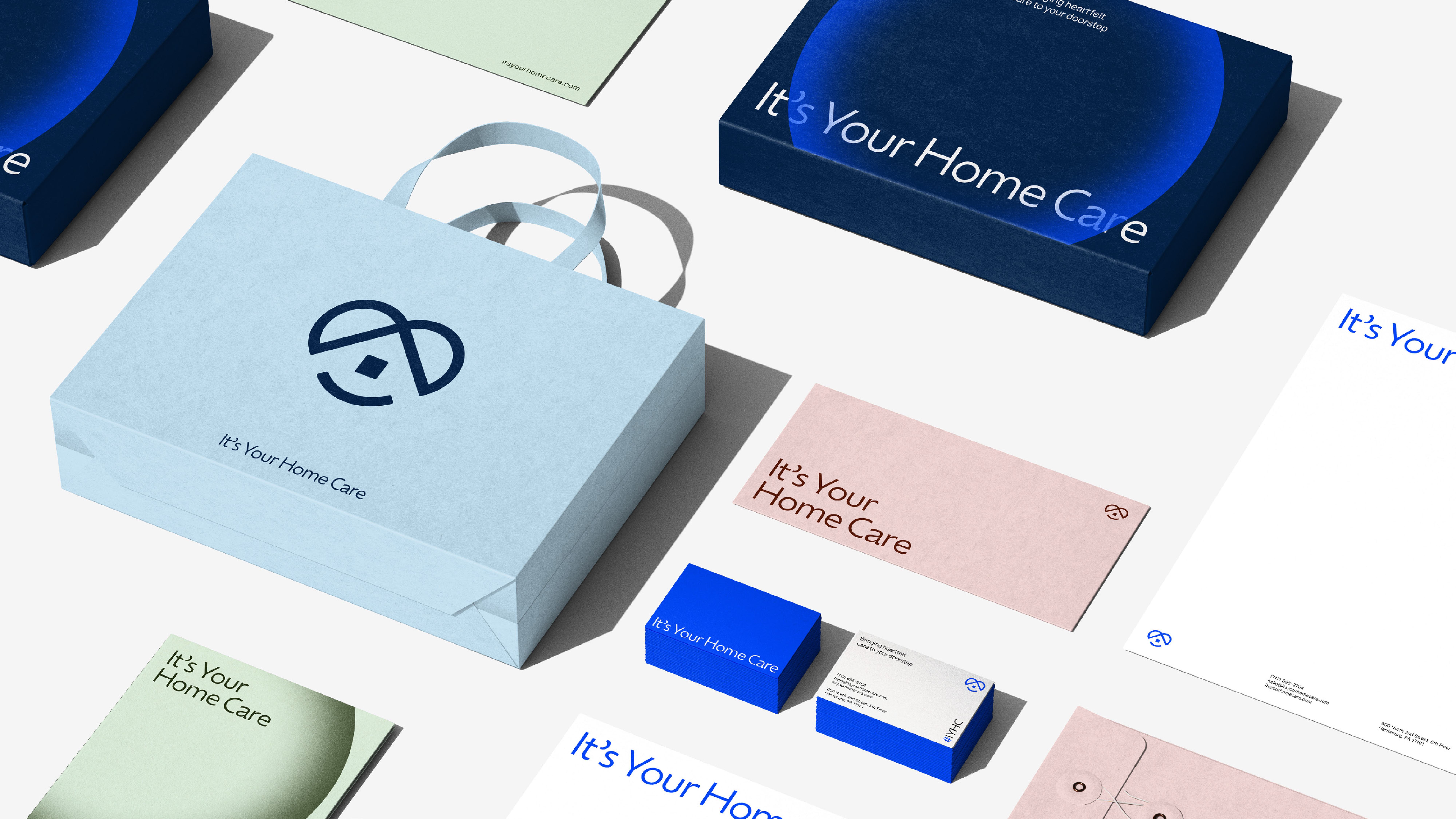 It's Your Home Care branding & marketing