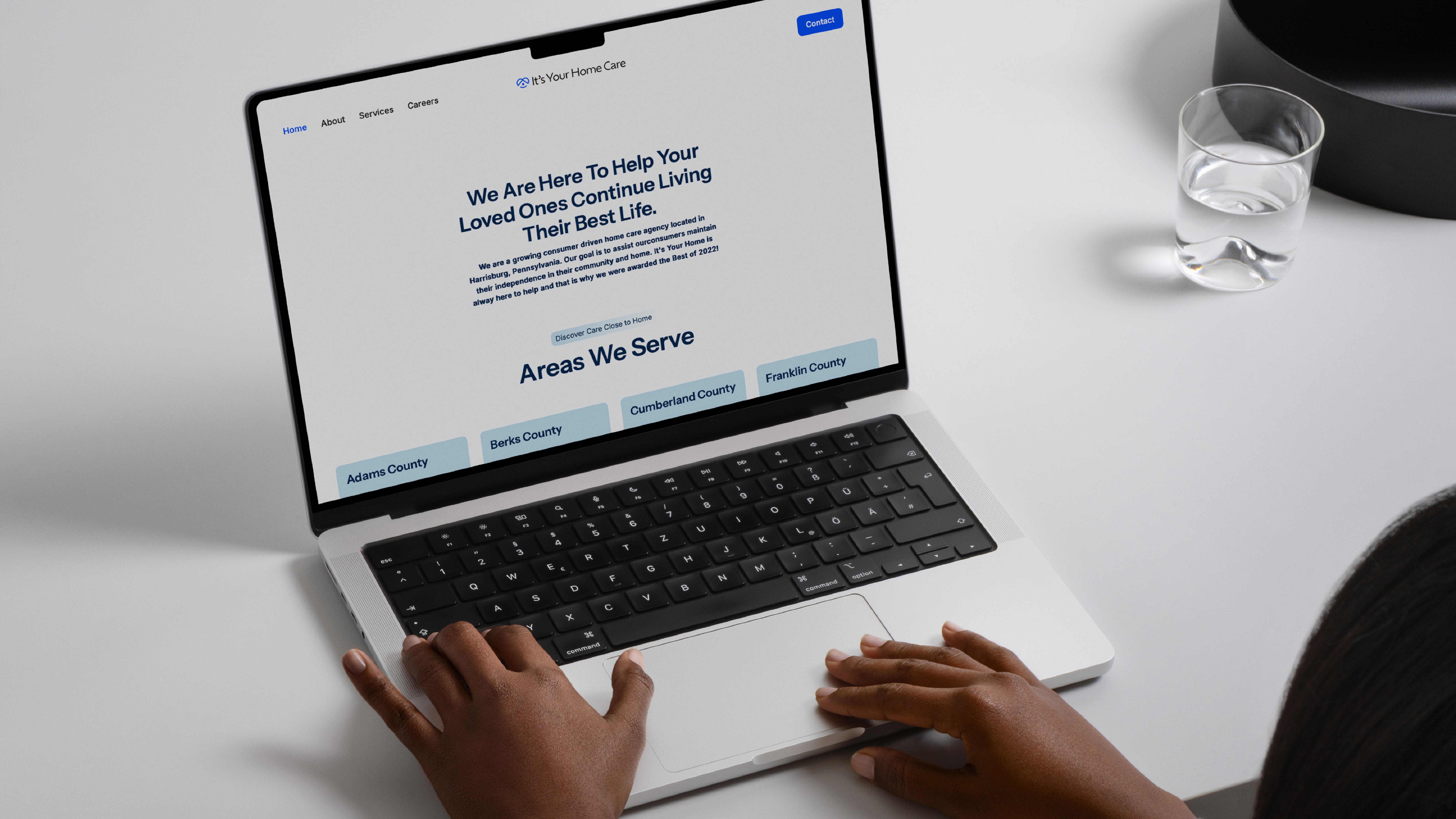 It's Your Home Care branding & marketing