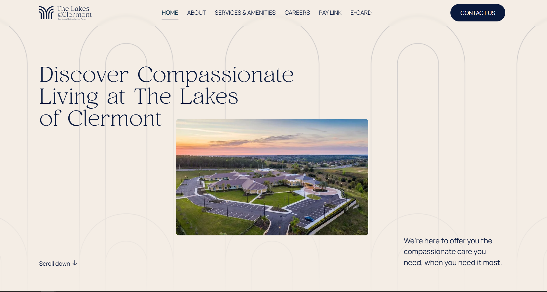 The Lakes of Clermont healthcare brand system