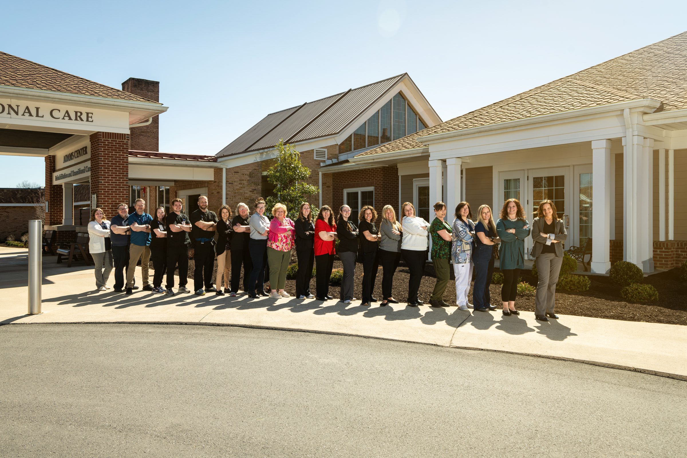 Oak Glen rehabilitation and physical therapy room