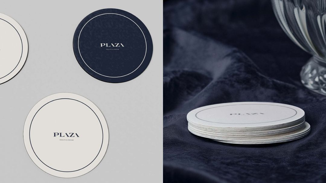 Plaza, healthcare branding by MOZART&CO.