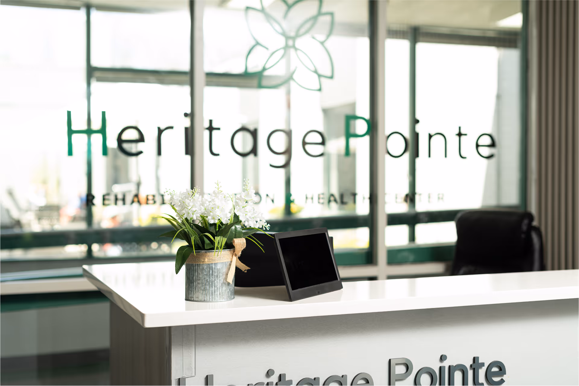 Prestige Healthcare facility lobby