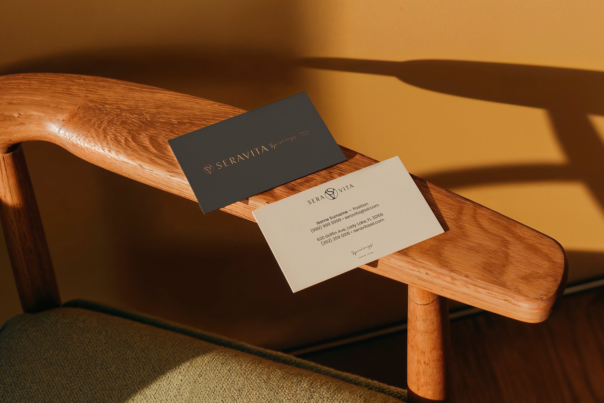 Seravita Springs brand identity