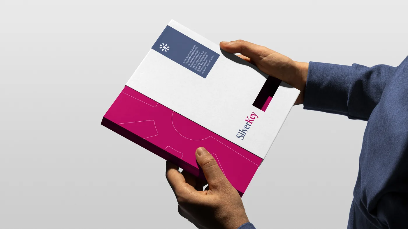 SilverKey, healthcare branding by MOZART&CO.