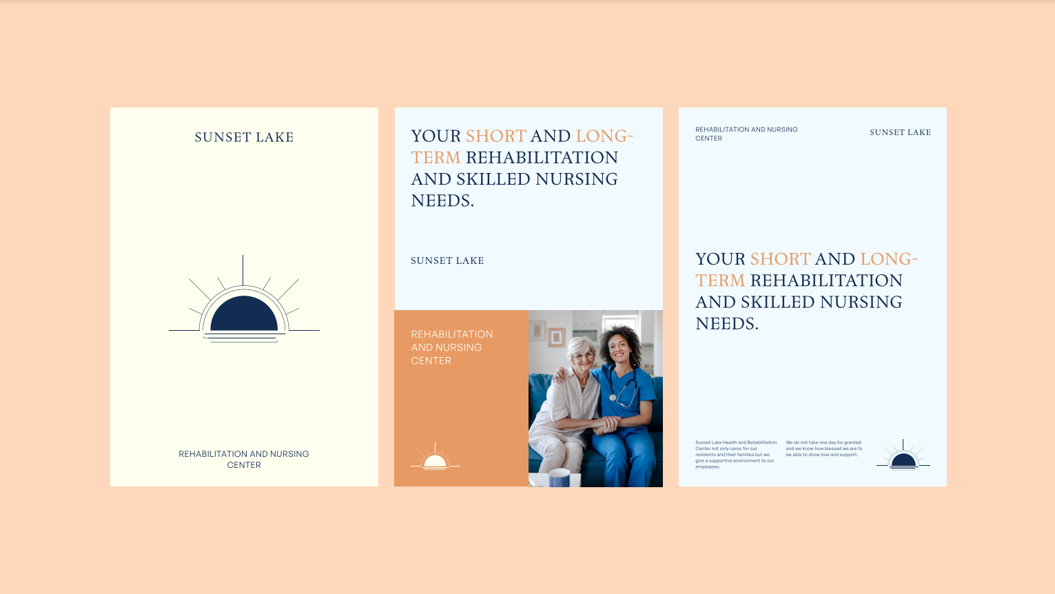 Sunset Lake branding & marketing