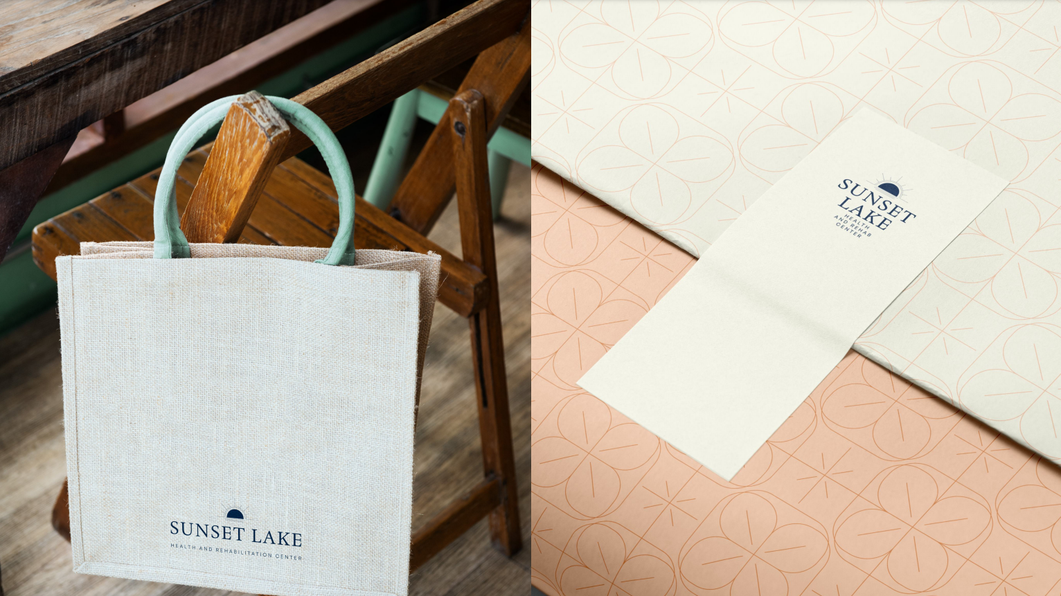Sunset Lake branding & marketing