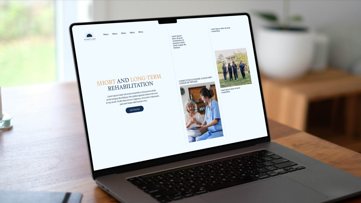 Sunset Lake branding & marketing