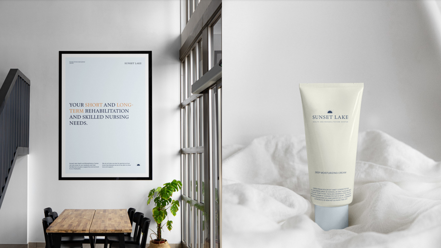Sunset Lake branding & marketing