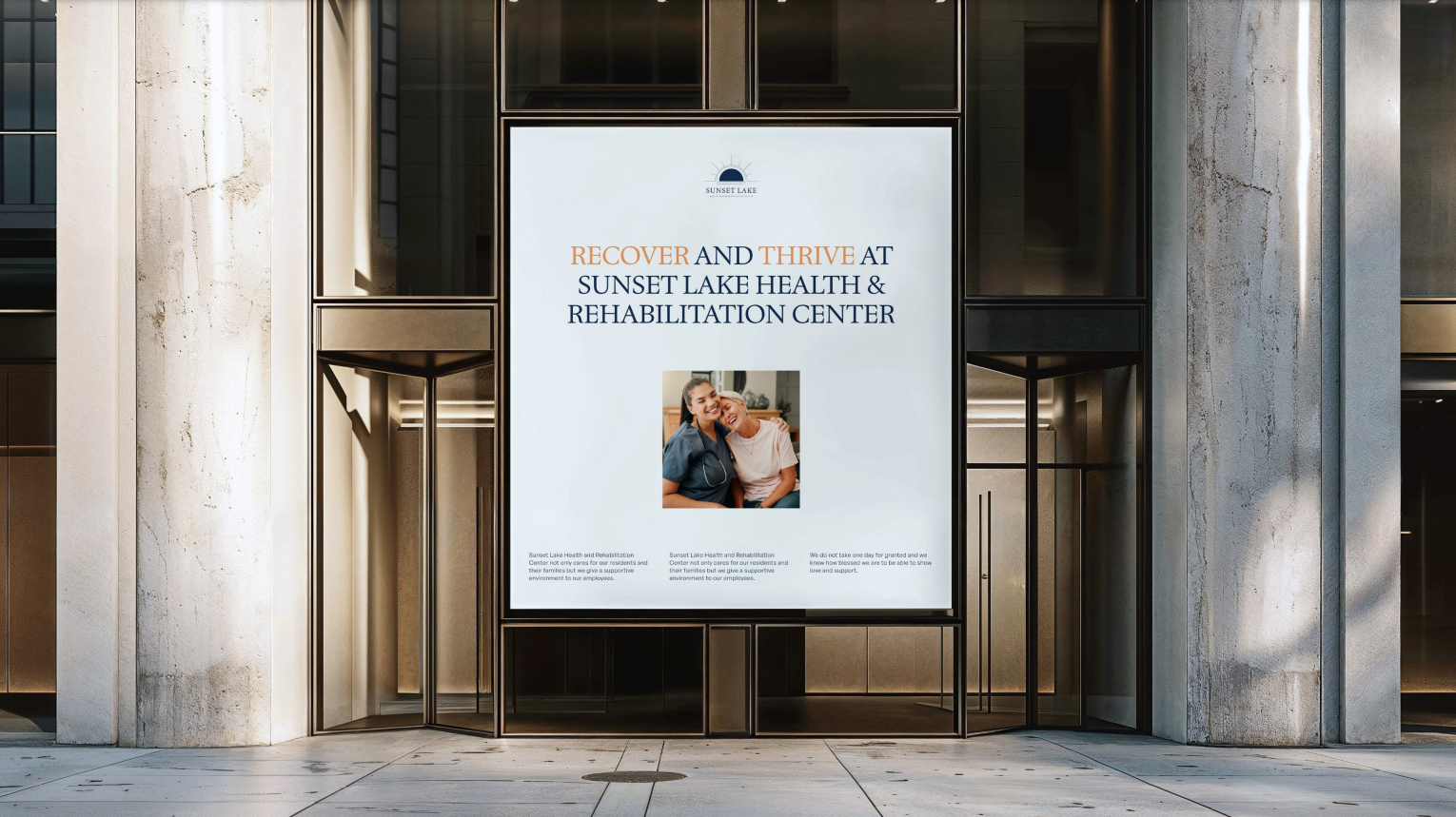 Sunset Lake branding & marketing