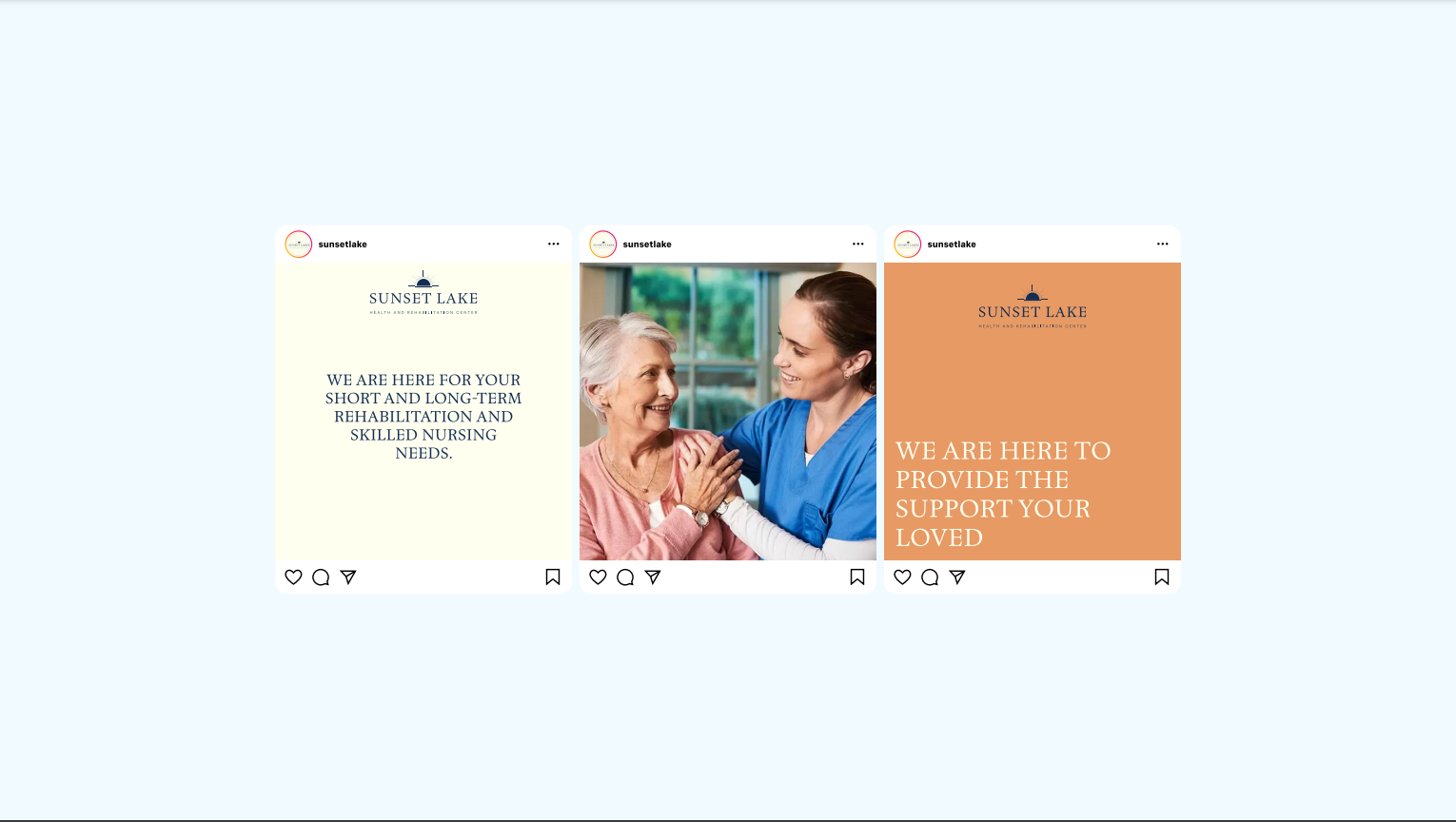 Sunset Lake branding & marketing