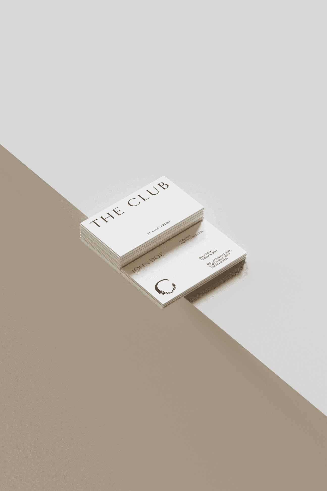 The Club at Lake Gibson branding & marketing