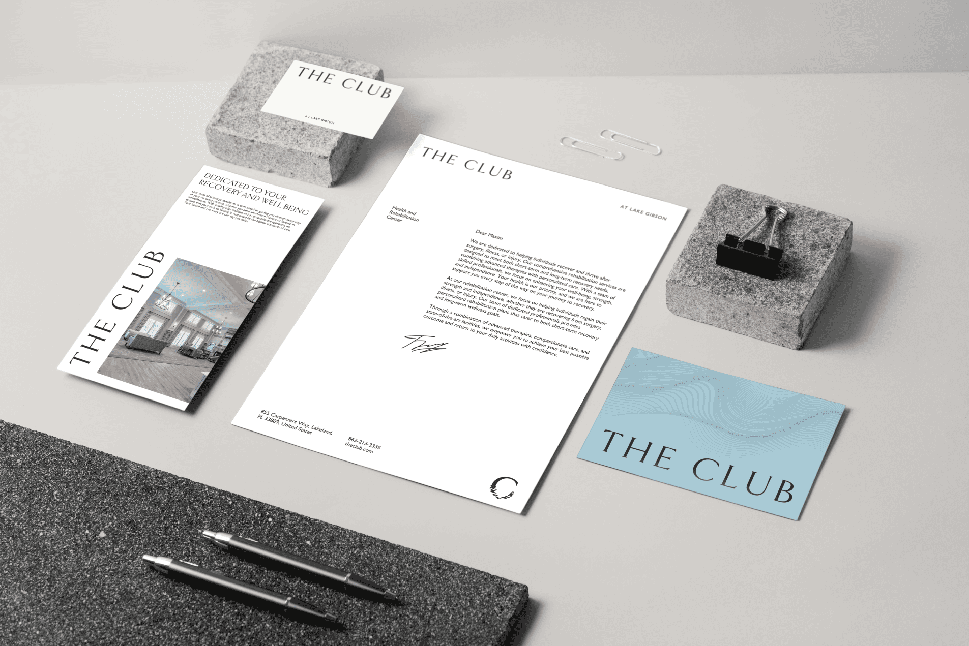 The Club at Lake Gibson branding & marketing