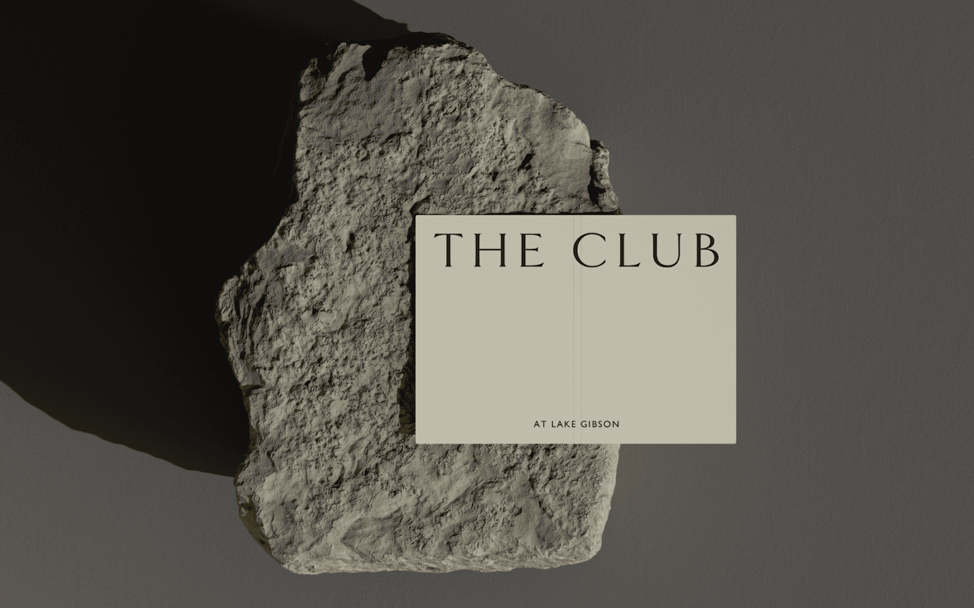 The Club at Lake Gibson branding & marketing