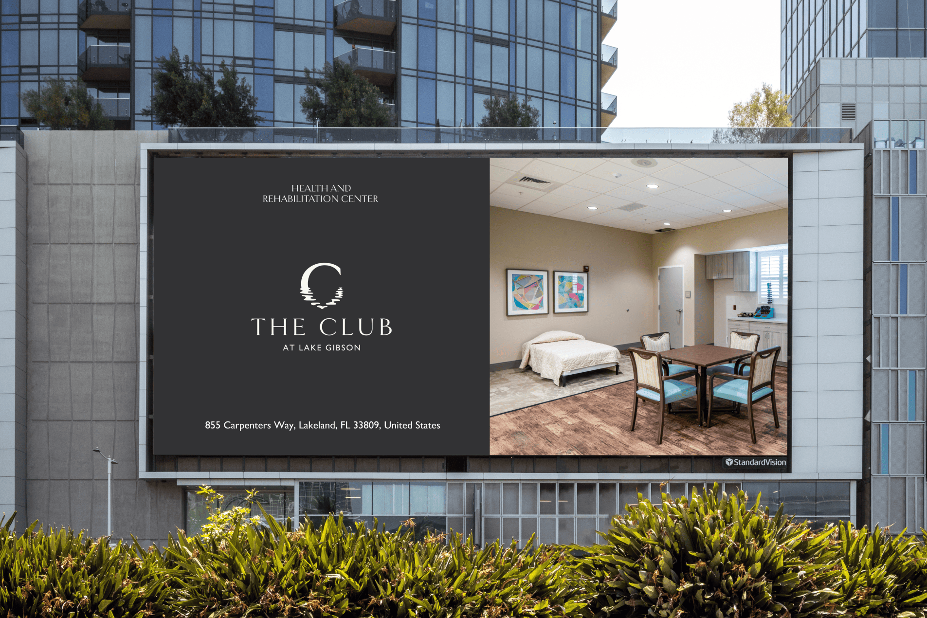The Club at Lake Gibson branding & marketing
