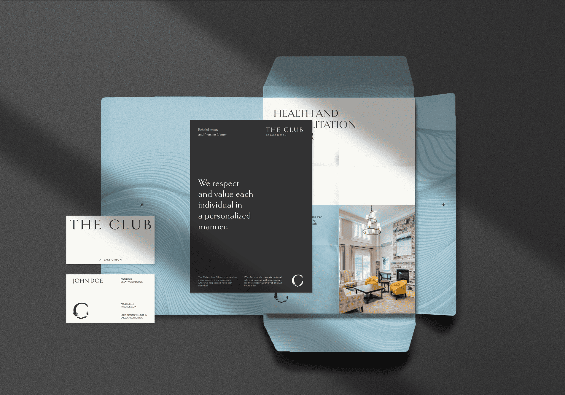 The Club at Lake Gibson branding & marketing