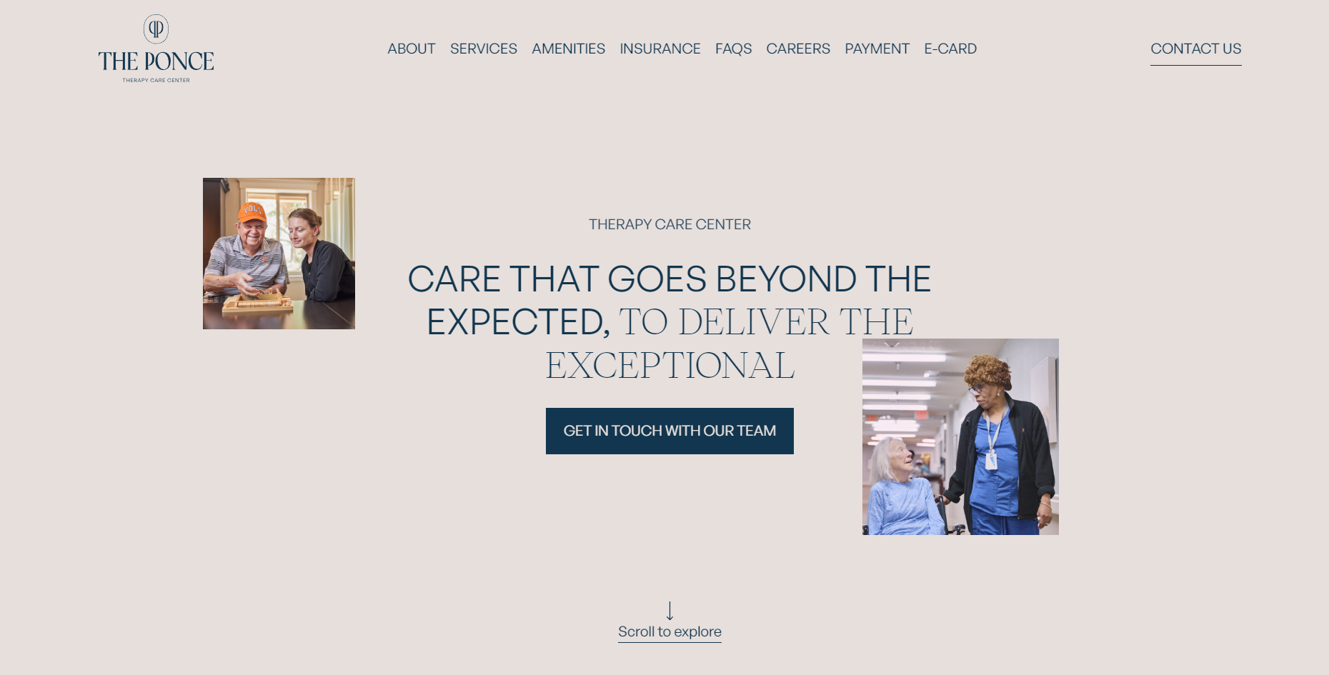 The Ponce healthcare brand system