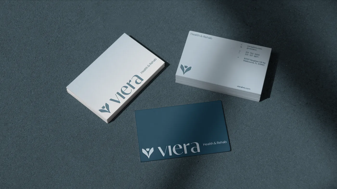 Viera, healthcare branding by MOZART&CO.